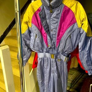 Descente womens 10 vintage ski suit